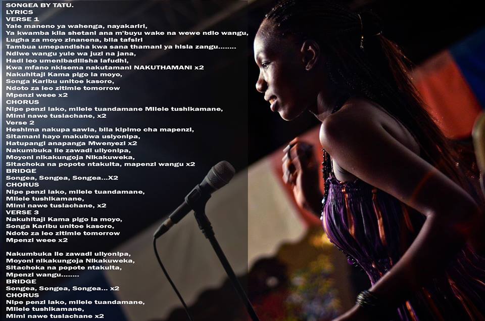 Listen to Tatu’s Debut single, “Songea”