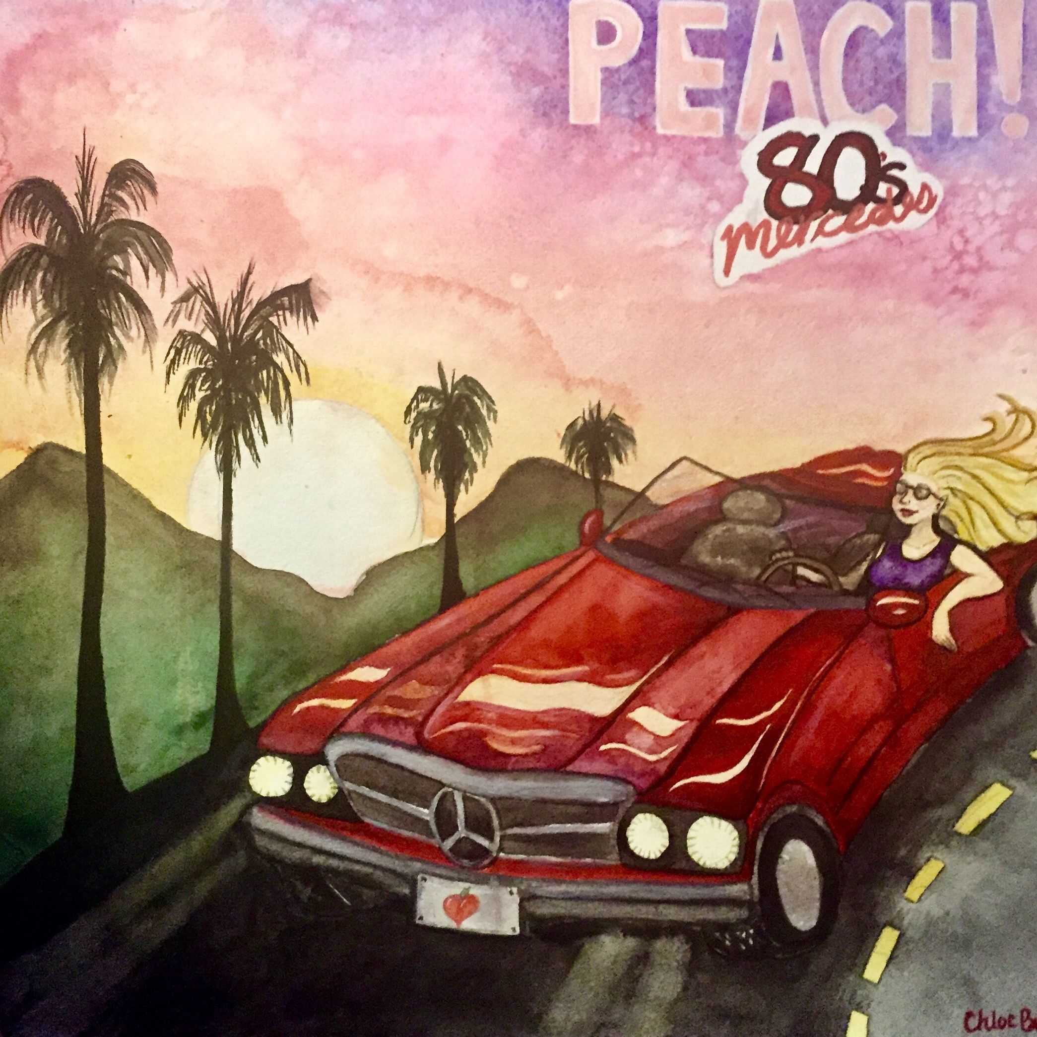Peach reminisces of the “80’s Mercedes” in a Maren Morris cover