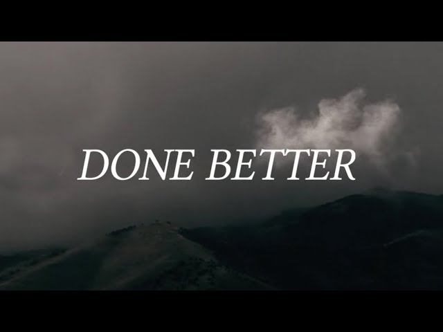 Roby Fayer & Rotem share lyric video for “Done Better”.