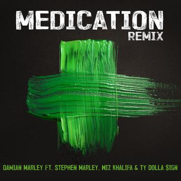Damian Marley features Stephen Marley, Wiz Khalifa & Ty Dolla $ign in “Medication Remix”