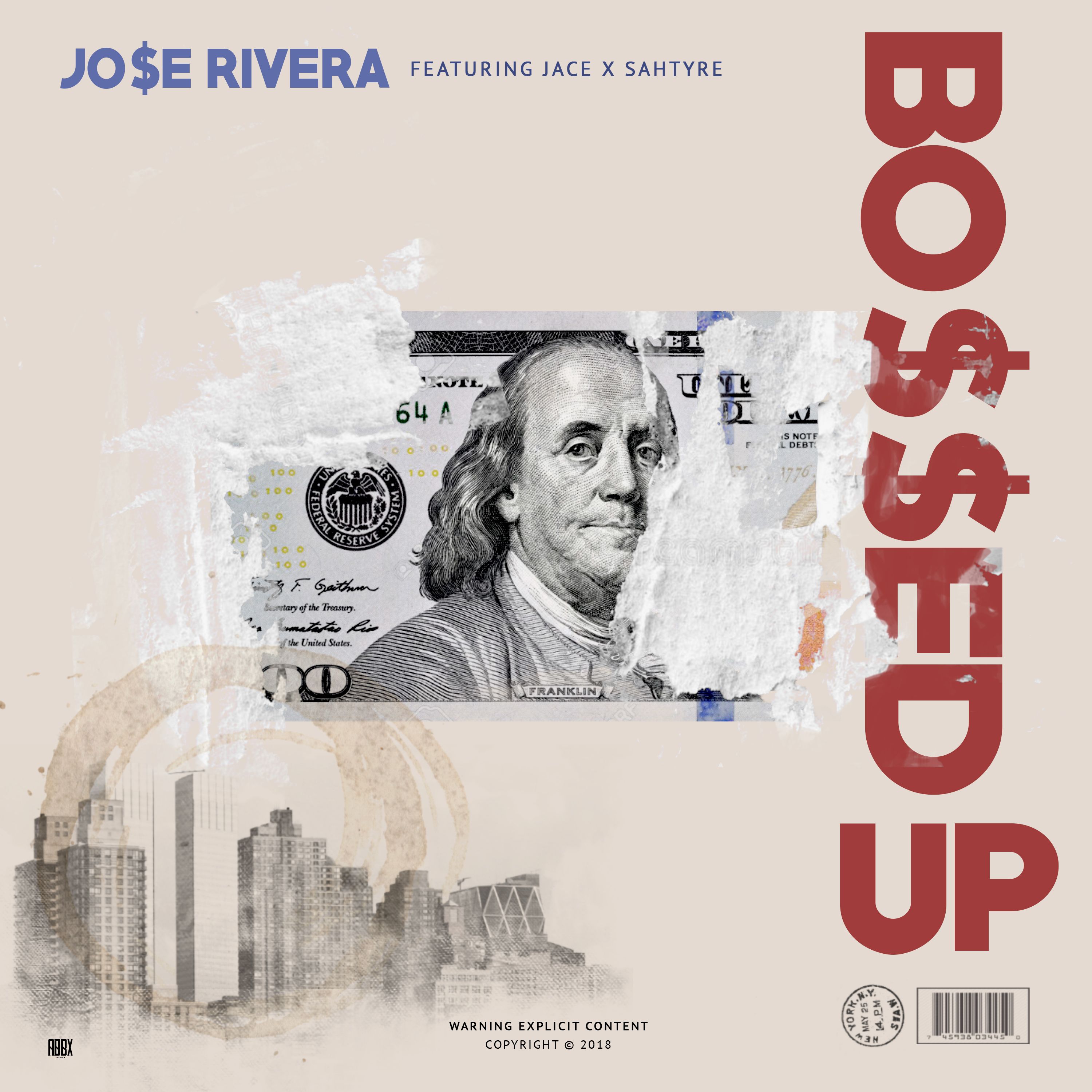 Jo$e Rivera features Jace and Sahtyre in “Bo$$ed Up”