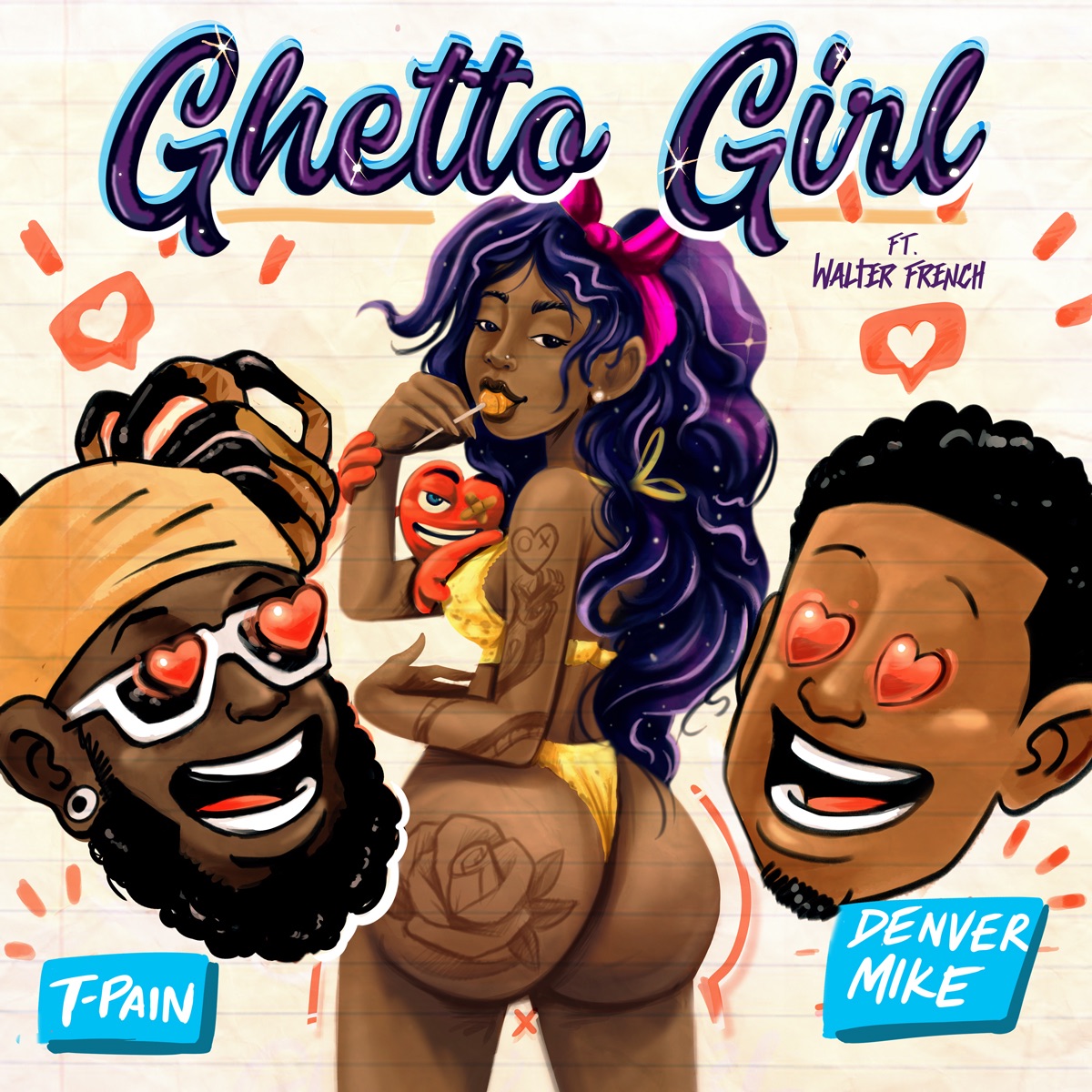 Denver Mike – “Ghetto Girl” feat. T-Pain & Walter French