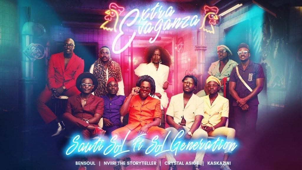Sauti Sol – “Extravaganza” feat. Bensoul, Nviiri the Storyteller, Crystal Asige & Kaskazini&nbsp;[Video]