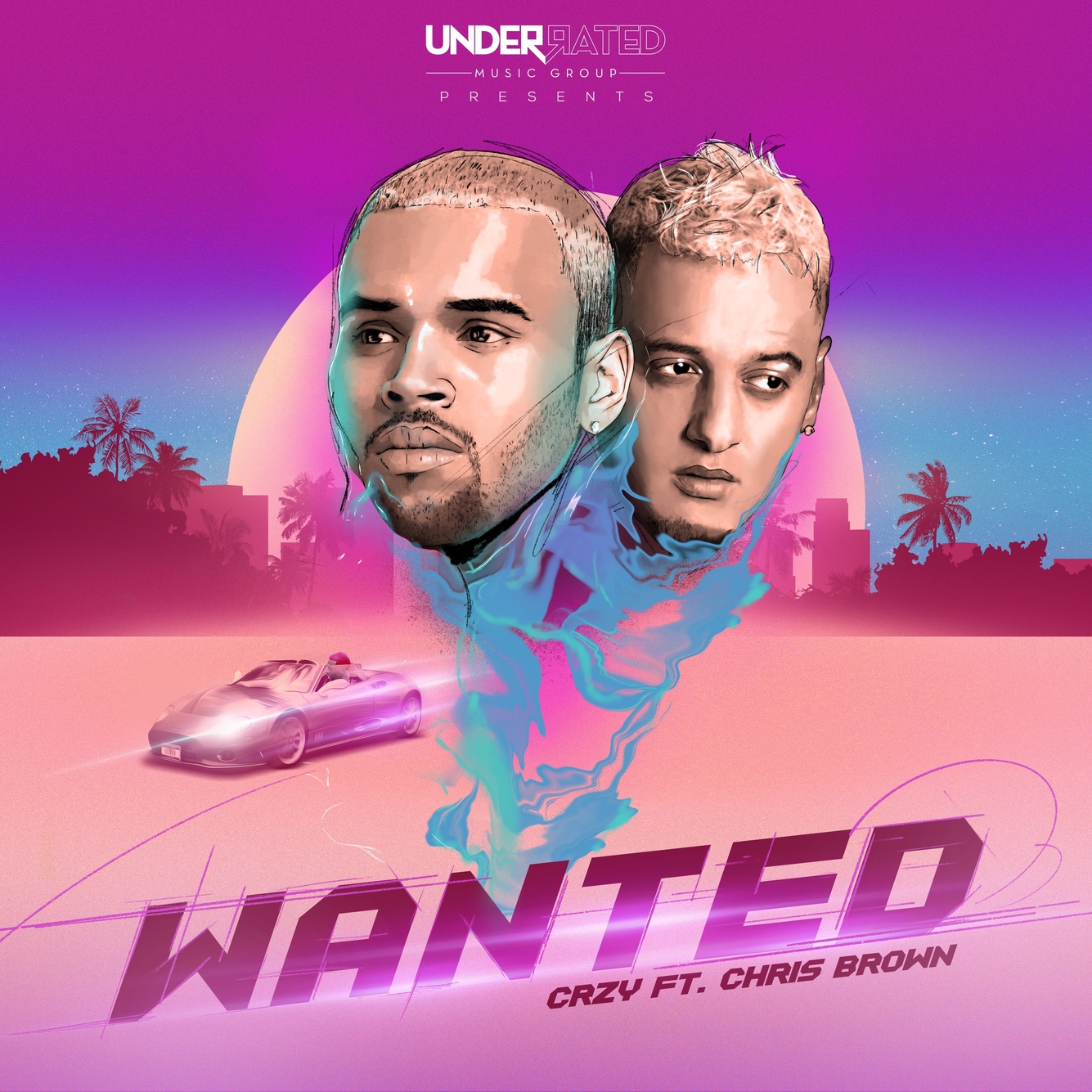 CRZY and Chris Brown team up for new song “Wanted”