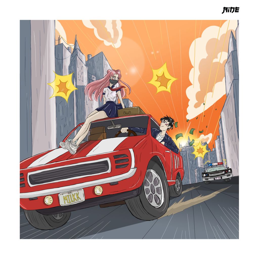 Listen to “Ride”, the latest release from&nbsp;MILKK