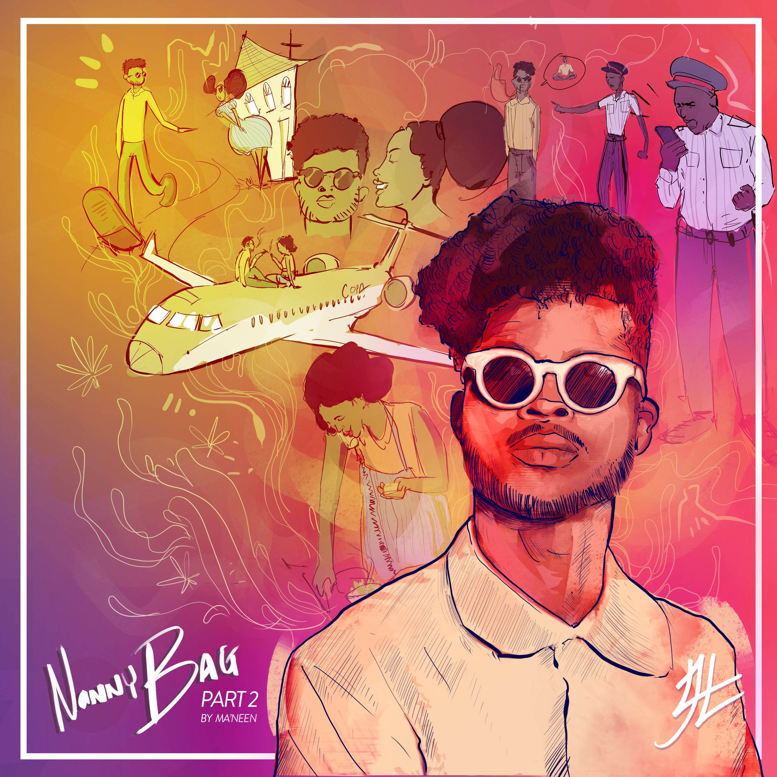 Ma’neen – “Nanny Bag, Pt.2” [prod. by J.L.L.]