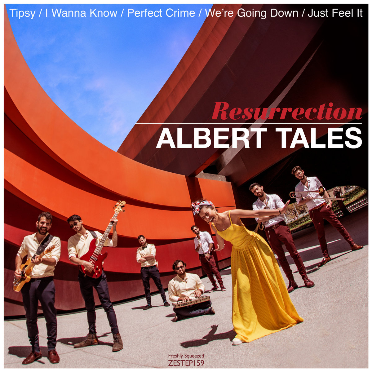 Watch Albert Tales band performing  “Just Feel It” off their new EP