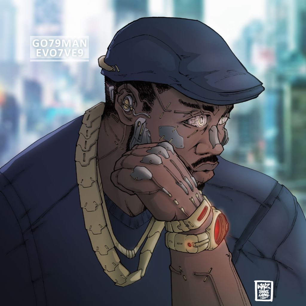 Watch GO79MAN in his video for “EVO7VE9”