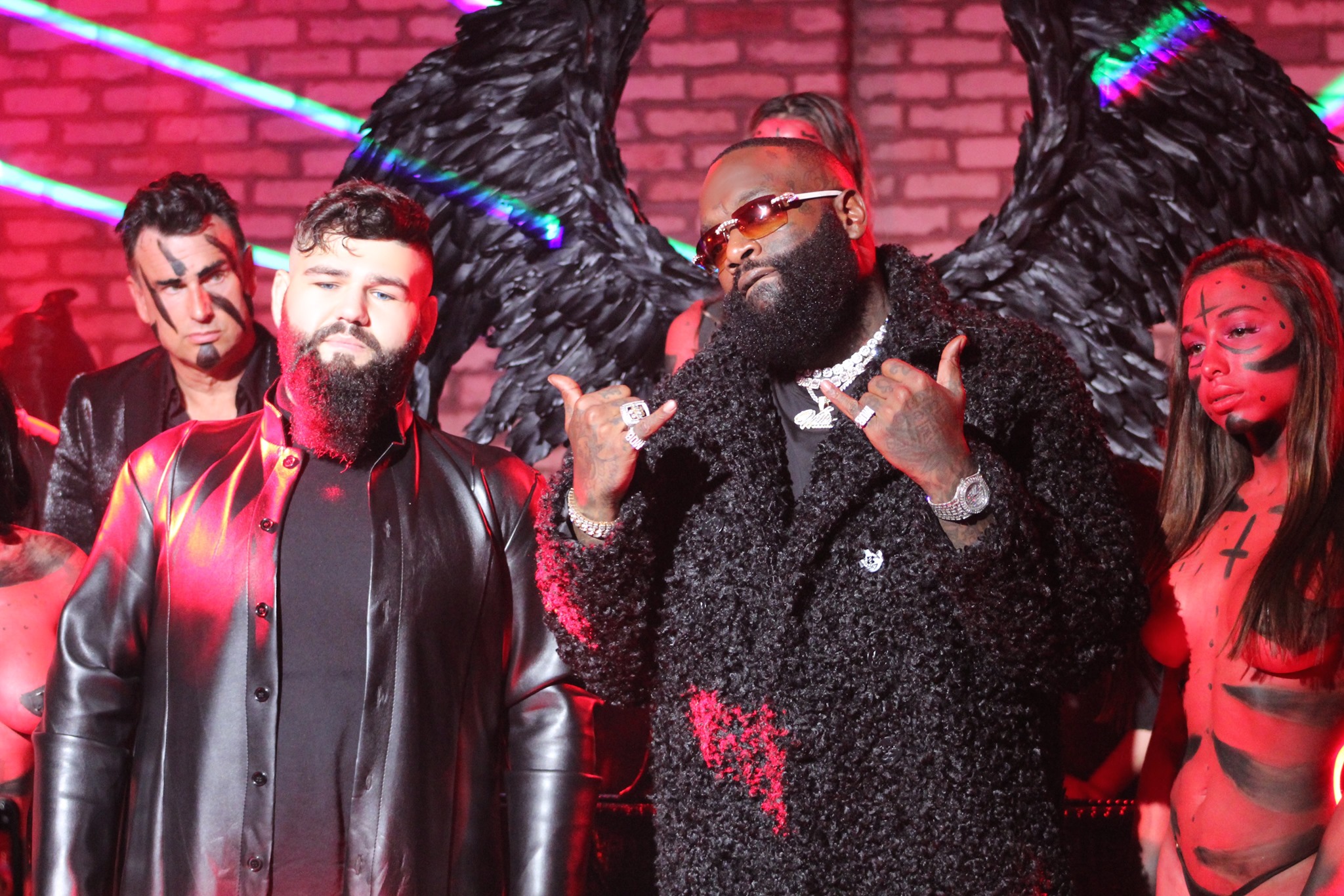 See Jimmy Levy and Rick Ross in their video for “Red Horns”