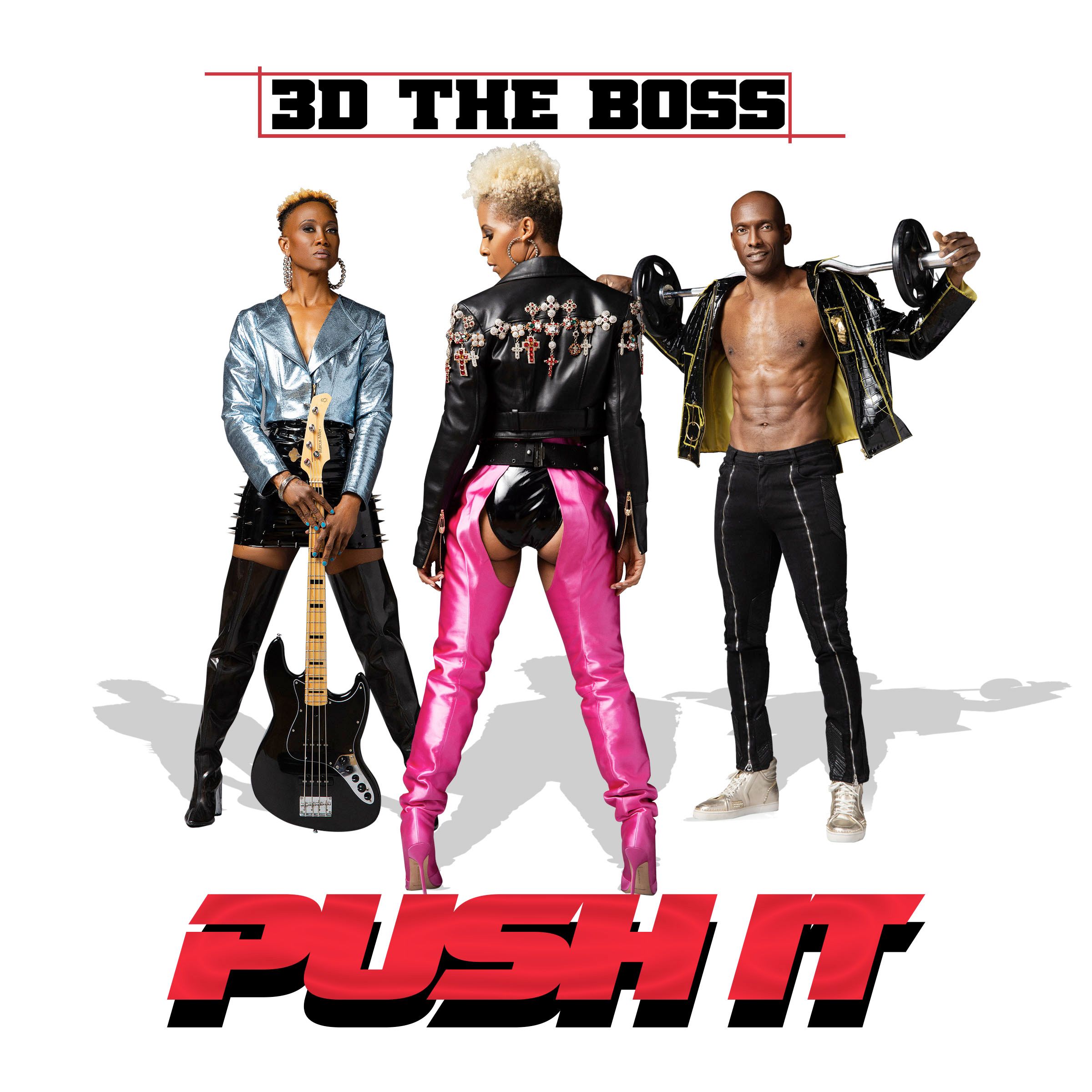 Stream Push It, the debut album by pop trio 3D The Boss