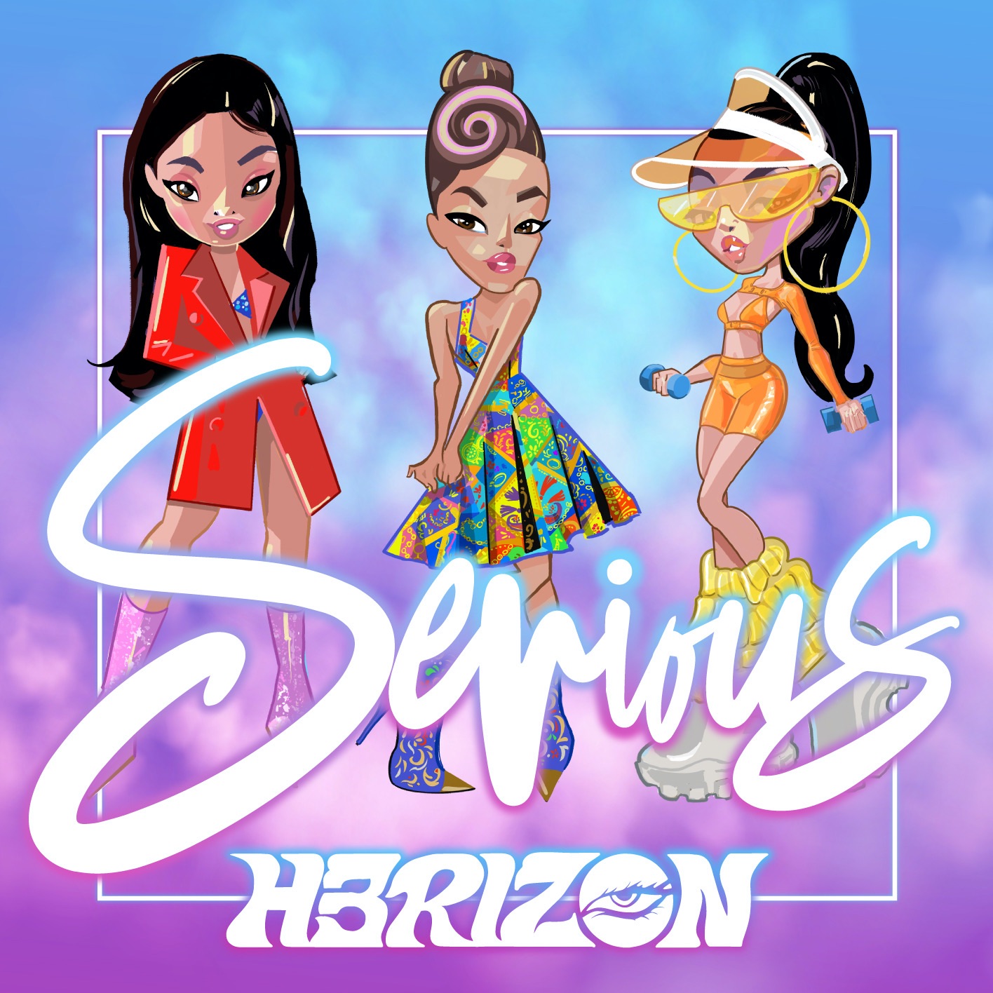 Emerging trio H3rizon reveal a playful video for their new song, “Serious”