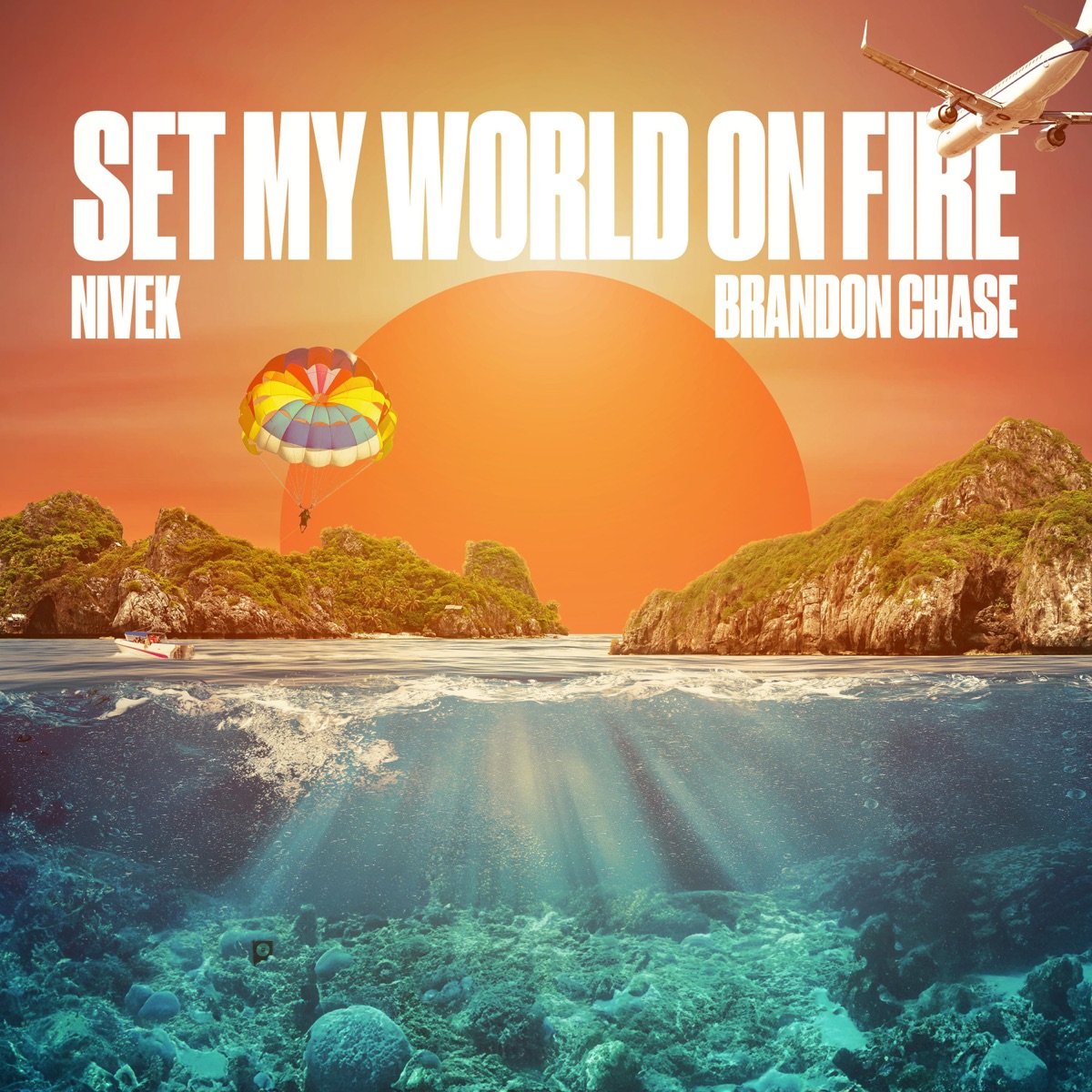 NIVEK & Brandon Chase share new collab, “Set My World On Fire”