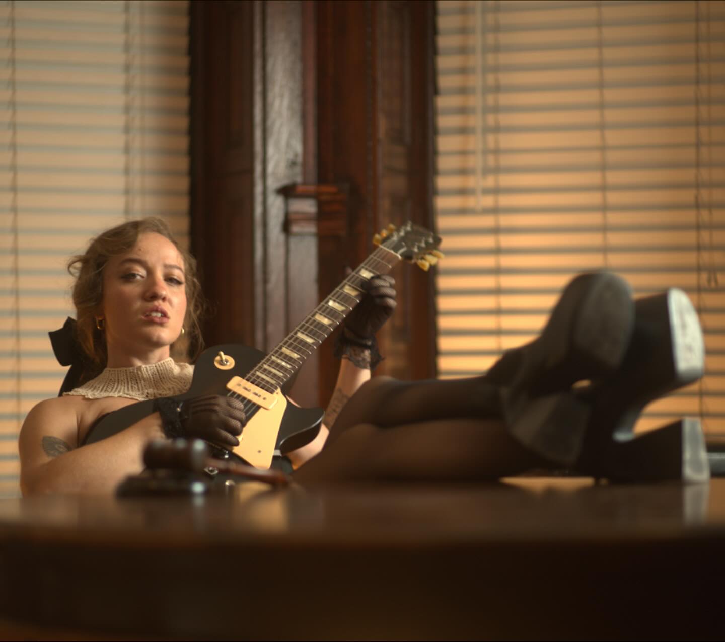 Lily Lyon’s funky new song finds her feeling “Guilty”