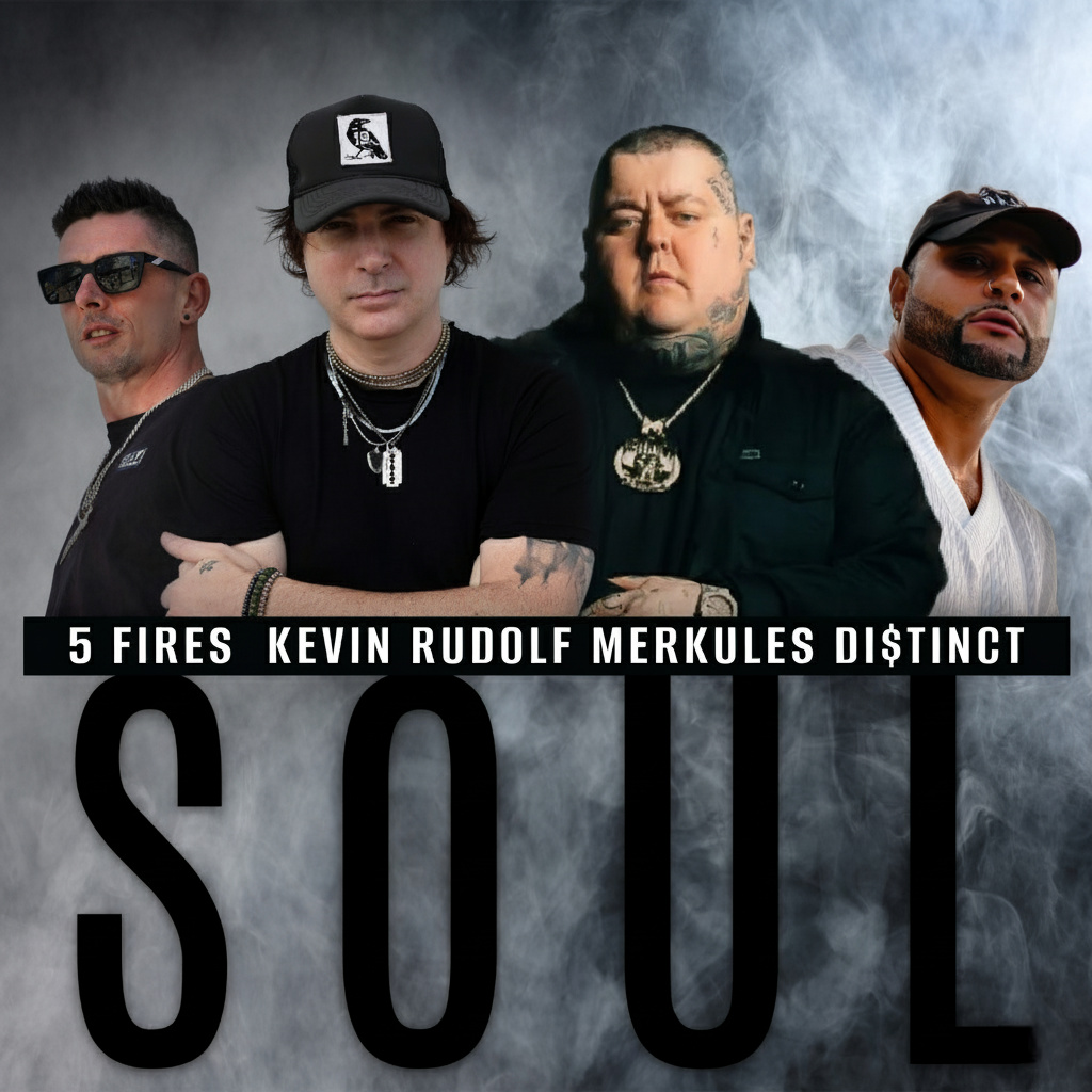 5 Fires, Merkules, Di$tinct & Kevin Rudolf present a stirring anthem called “Soul”